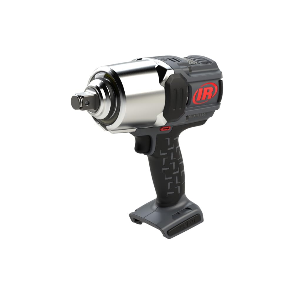Ingersoll-Rand W8171 3/4" 20V Cordless Impact Wrench Bare Tool, 2710 Nm, Friction Ring Thru-Hole, Pistol
