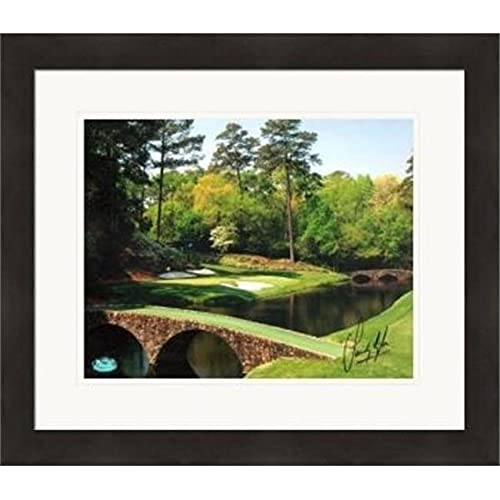 Autograph Warehouse 432718 8 x 10 in. Sandy Lyle Autographed Photo Amen Corner The Masters Augusta No. SC1 Matted & Framed for Golfer