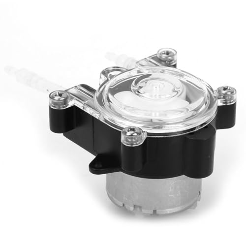 Lab Micro Peristaltic Pump for Biochemical Analysis Pharmacy, Precision Machined??????, Fit for Experiment and Biological Engineering (1 * 3 (hose)) (2 * 4 (hose))