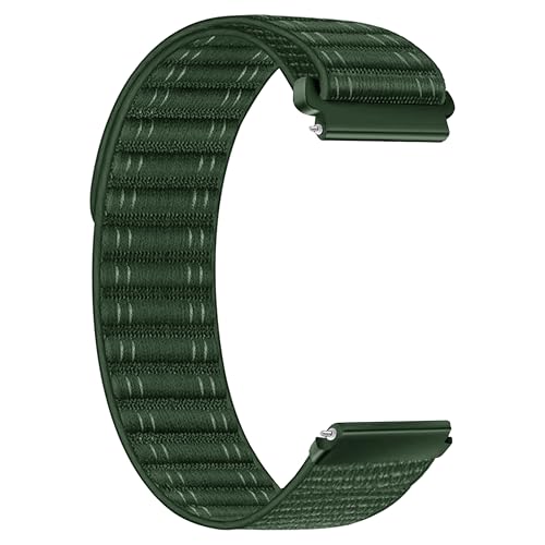 Image of ACM Watch Strap Soft Nylon 22mm compatible with Universal 22mm Size Replacement Strap Smartwatch Sports Band