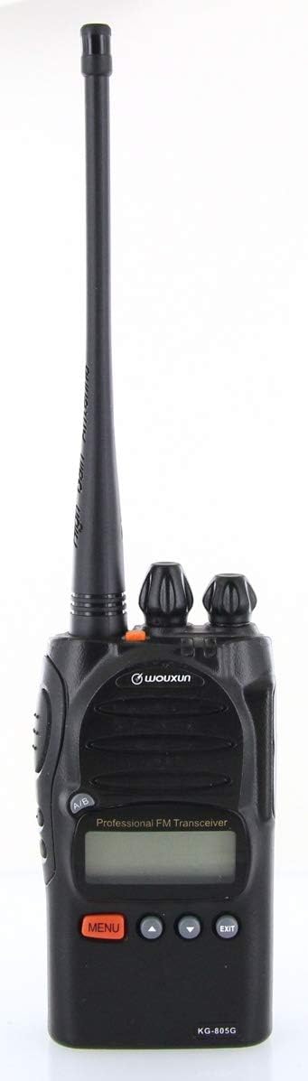 Wouxun KG-805G Professional GMRS Two Way Radio with USB-C Charging + Extra Capacity Battery