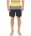 Nautica Men's Quick Dry Engineered Stripe Swim Trunk