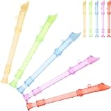 mini flutes brötchen Flûte de jeu en plastique - conception pratique, simple à utiliser, l'instrument de musique de flûte peut apporter du plaisir à vos enfants, enfants, mini modèle de flûte