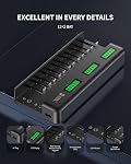 EBL 12+2 Bay LCD Universal Battery Charger for AA AAA C D Ni-MH Ni-Cd 9V Rechargeable Batteries