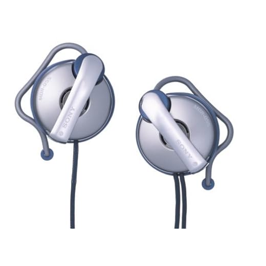 Sony MDR-Q55SL/BLUE Clip-on Headphones (Blue) (Discontinued by Manufacturer) (Renewed)