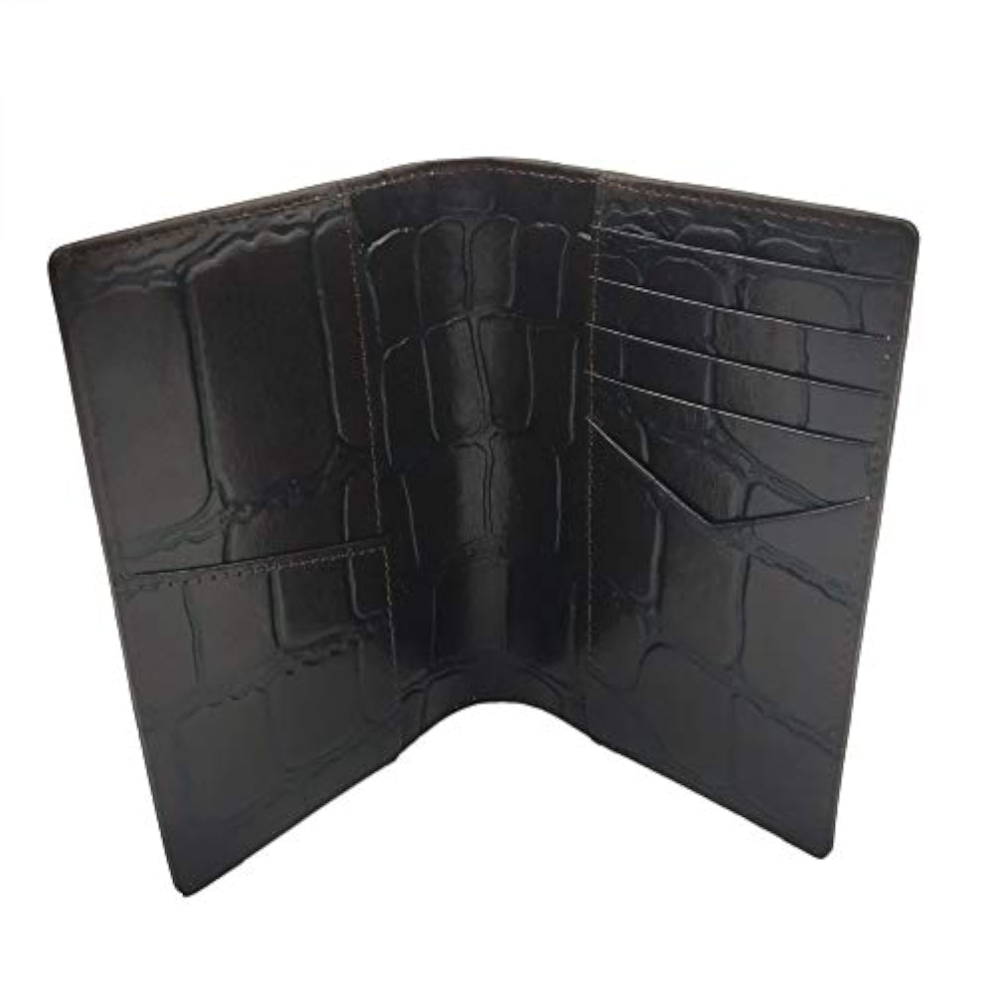 Genuine Textured Leather Unisex Passport Holder, Stylish