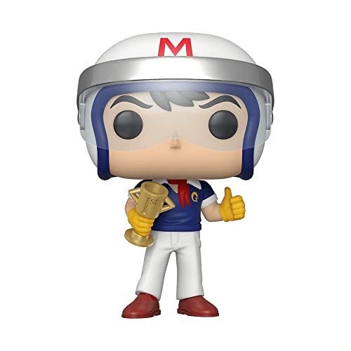 Funko , Multicolor 45924 Pop Animación: Speed Racer - Velocidad Con Trofeo