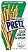 Pretz Sour Cream & Onion Baked Stick, 1.09 oz (Pack of 10), Baked Snack Sticks, Pretzel Sticks