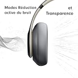 Beats Studio Pro - Casque sans fil avec Bluetooth et Réduction du bruit - Audio spatial personnalisé, Compatibilité Apple et Android - Gris cendre - 4