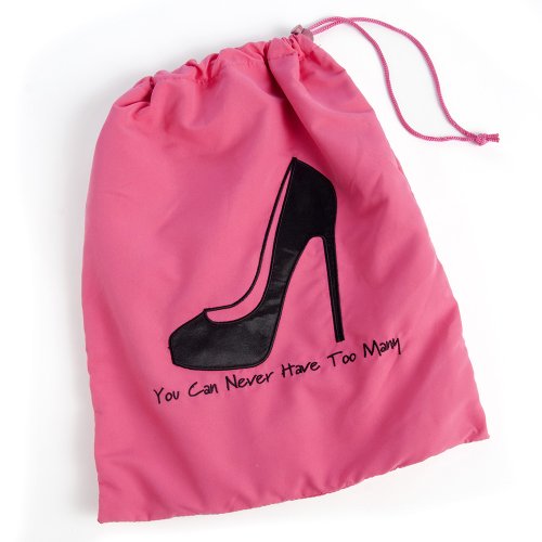 Miamica Shoe Bag You Can Never Have Too Many, Fuchsia, One Size