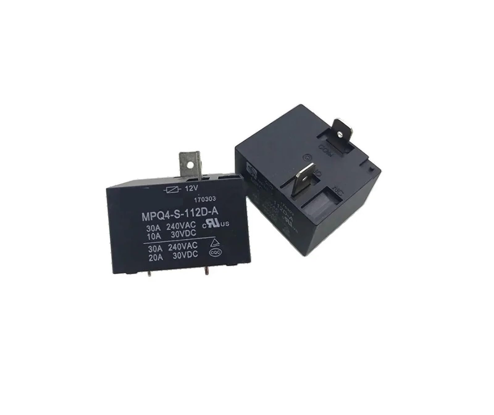Relais 12V 30A MPQ4-S-112D-A commutateur pour climatiseur domestique DC12V
