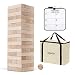 ROPODA Toppling Tower - Giant Tumbling Timbers Game |2.5 feet Tall, Grows to Over 5.5 feet |Made of Premium Pinewood|for Adult, Kids, Family Outdoor/Indoor Fun.