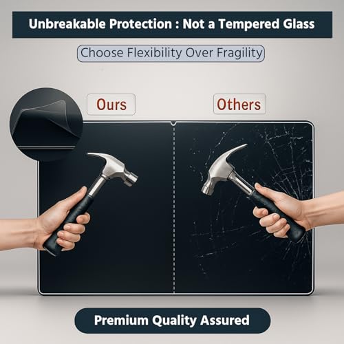 Image of Screen Protector for Samsung Galaxy Tab S10 Lite 10.9 inch Tablet, Tempered Glass Screen Protector for Samsung Galaxy Tab S10 Lite 10.9 inch (Anti Scratch, FingerPrint, SmudgeProof) [1 Pack]