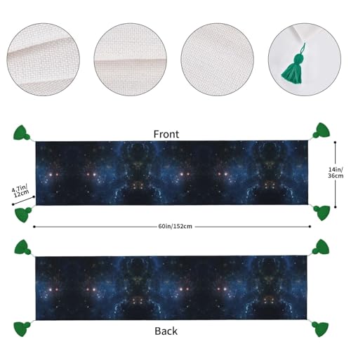 Chemin de table galaxie pour protéger et décorer votre table à manger