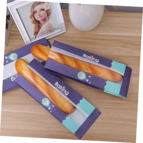 Bolsas de Papel Kraft Resistentes para Pan Tostado y Snacks 8
