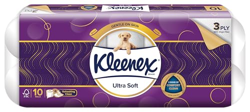 Kleenex Ultra Soft Bath Tissue 200 count (Pack of 10)