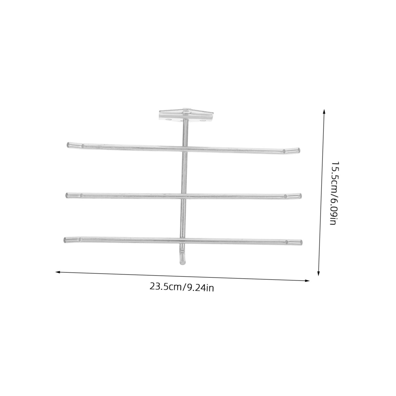 Cabilock Pegboard Hooks for Tool Organization Multi Functional Wall Hangers for Brooms Ladders and Garden Tools Heavy Duty Straight Hanging Hook for Pegboard Storage