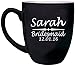 ANY TEXT Custom Engraved Coffee Mug, Laser Engraved Personalized Ceramic Coffee Cup - BM01