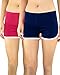 Cotton Blend Athletic Shorts for Juniors Yoga Shorts Dolphin Shorts for Workout