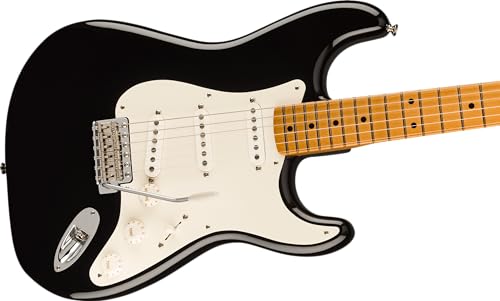 Fender Vintera II ’50s Stratocaster MN Black – Guitare Électrique - Les Beatles, Paul McCartney, John Lennon, RIngo Starr, George Harrison Fender Vintera II '50s Stratocaster MN Black - Guitare Électrique – Image 5