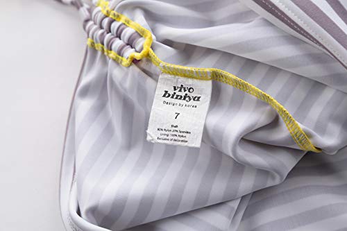 Image of Vivobiniya Kids Swimsuits Girl's Two-Piece Long Sleeve Swimsuits UPF50+