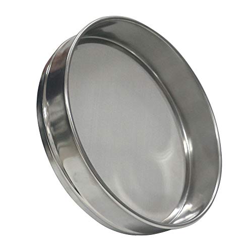 Stainless Steel Lab Sieve φ20×4.5cm 1000 Mesh (0.015mm) Standard Test Sieve 304 Stainless