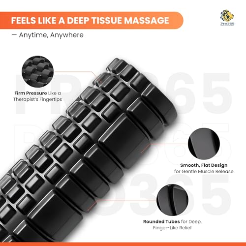 Image of PRO365 Abdominal Exercise Roller Wheel 35 CM | Core Strength Trainer for Abs, Back & Core Workout | Stability Training Equipment for Home Gym, Fitness & Workout | 1 Year Warranty