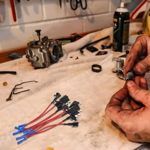 Adaptadores de fusibles para coche en reparaciones de emergencia durante viajes en carretera 6