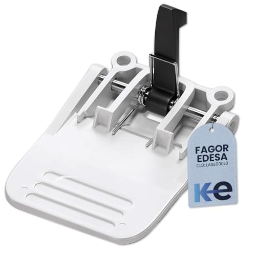 Anakel Home Poignée de Hublot pour Porte de Lave-linge LA8E000L0 Compatible avec Fagor, Edesa et Aspes | Poignée d’Ouverture et de Fermeture pour...