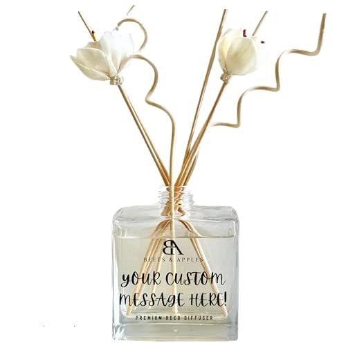 Amazon.com: Beets and Apples Personalized Reed Diffuser Set for Home ...