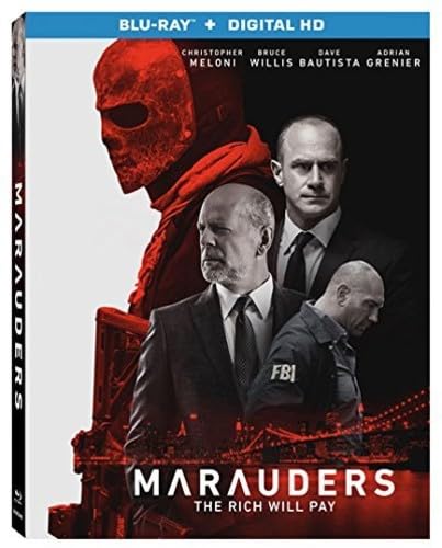 Marauders Blu-ray importación USA película de acción thriller policiaco formato físico original