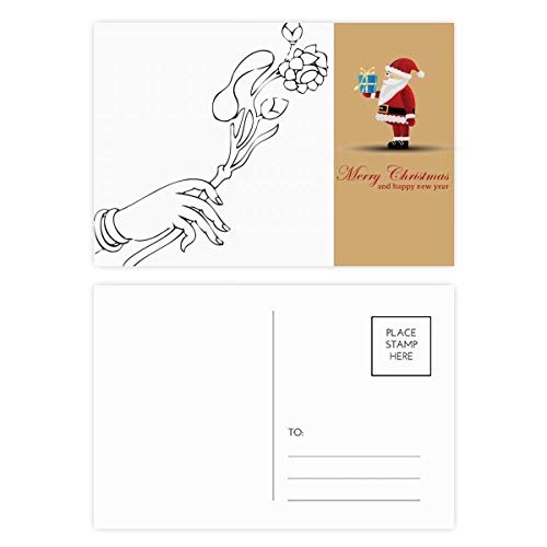 Cartes postales bouddhistes fleurs lot de 20 pour correspondance zen
