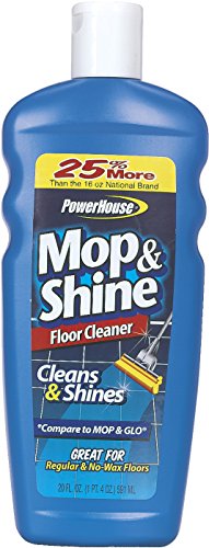 PowerHouse® 90515-3 Mop & Shine Floor Cleaner, 20 Oz (Pack of 12)