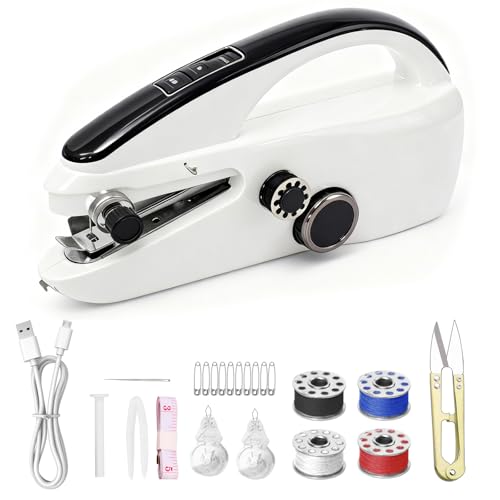Portable Mini Sewing Machine with Dual Speed & Power Modes