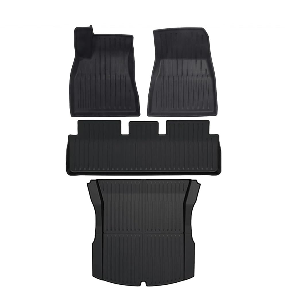 Tapis voiture Tesla Model 3 Highland doublure coffre TPE - 8