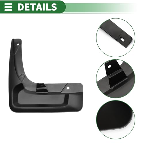 Image of Motoforti Mud Flaps Splash Guards Mud Guards for Nissan PATROL Y62 2011-2019 W /Mount Accessories