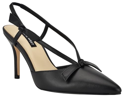 Nine West Femme Ruze Escarpins classiques en cuir noir pour toutes les occasions