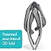 The First Years First Dreams Folding Baby Bassinet - Portable Crib for Travel - Bassinet Bedside Sleeper for Baby - White