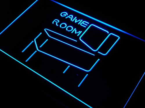 ADVPRO s130-b Game Room Pinball Display Decor Neon Light Sign