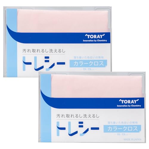 ����(TORAY) �g���V�[ �N���[�j���O�N���X ���K�l�@�� 2���Z�b�g �t���N���[�i�[ �X�}�z�N���[�i�[ 19×19cm ���{�� �J���[ �N���X �R�[�����s���N 2P�Z�b�g