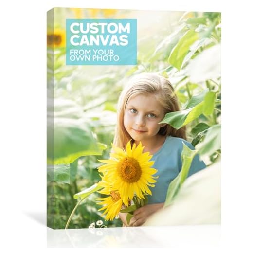 GMissT Canvas Prints With Your Photos - Personalized Pictures On Canvas Custom Poster for Home Decor - Floating Frames & Gift Wrapping Available