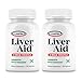 Liverite Liver Aid with Milk Thistle 2-Pack 150 Capsules (total 300), Liver Support, Liver Cleanse, Liver Care, Improves Energy