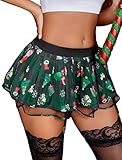 Avidlove Women Lingerie Role Play Pleated Costume Mini Skirt with Garter Schoolgirl Outifts