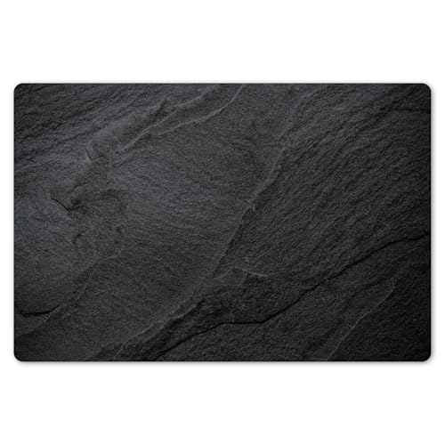 KitchenYeah© Platzsets Abwaschbar 6-Teilig 45x30 cm Tischsets Platzdeckchen rutschfeste Platzset Unterlage Tisch Set Esstisch Modern Placemats Beton - Schwarz - Industrie KitchenYeah© Platzsets Abwaschbar 6-Teilig 45x30 cm Tischsets Platzdeckchen rutschfeste Platzset Unterlage Tisch Set Esstisch Modern Placemats Beton - Schwarz - Industrie