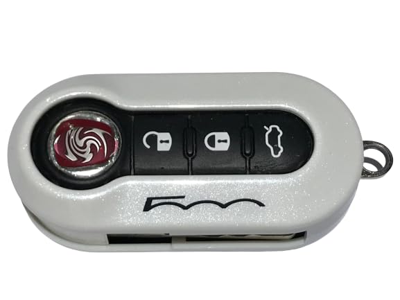 Nordecco Fiat 500 Key Case Cover, Fits 500, 500C, 500L, Abarth, Grande Punto, Brava, Fiat Panda, Stilo, Linea - Image 3