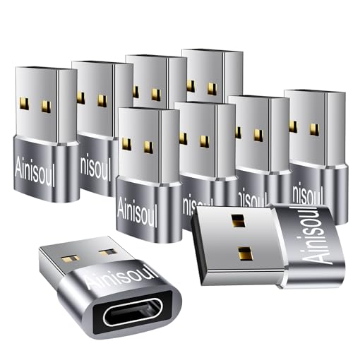 Adaptateur USB vers USB C lot de 10 convertisseurs pour iPhone 15 et iPad Pro