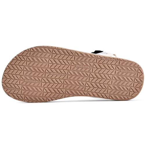 Image of WateLves Womens-Sport-Sandals Hiking Sandals with-Arch-Support Webbing-Outdoor-Beach-Water-Sandals for Travel-Walking-Trekking-Camping