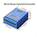HYZHANHONG 220v, 12000W Wind and Solar Hybrid MPPT Charge Controller,12V24V48V Automatic Controller with Dump Load LCD Display, Controller Universal for Off Grid Wind Charge Controller