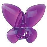 Spirella 10.13947 Haken Mariposa, Clear-Purple