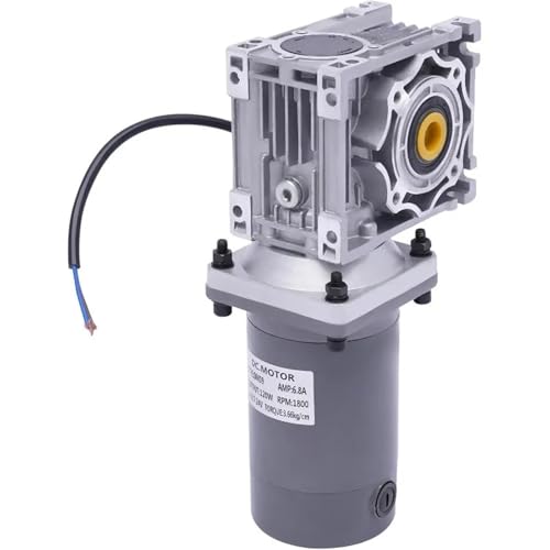 Motoréducteur RV030 24V 120W avec boîtier à vis sans fin 120 RPM pour barbecue
